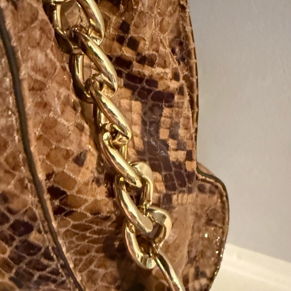 MICHAEL Michael Kors Hamilton Python-Embossed Lea… - image 5
